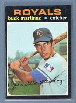 1971 Topps #163 Buck Martinez (c) EX  GO950