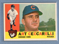 1960 Topps #156 Art Ceccarelli EX-MT  GO252