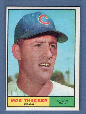 1961 Topps #12 Moe Thacker(2) NM GO220