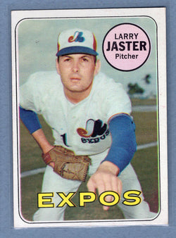 1969 Topps #496 Larry Jaster(b) EX-MT  GO850