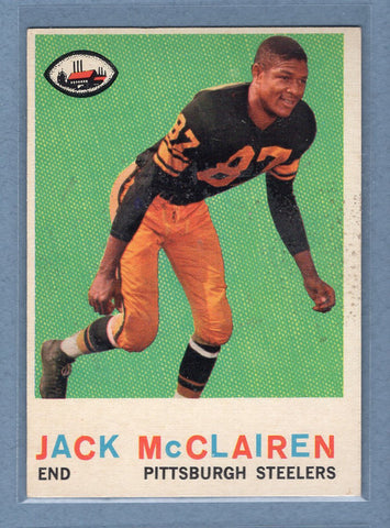 1959 Topps #157 Jack McClairen (b) (st) VG  GO801