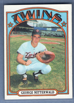 1972 Topps #301 George Mitterwald Ex-Nm