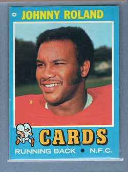 1971 Topps #123 Johnny Roland (a) EX  GO600