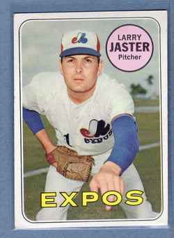 1969 Topps #496 Larry Jaster(c) EX  GO850
