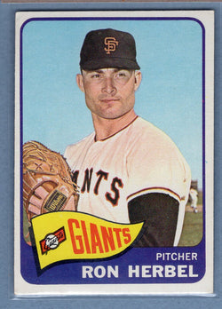 1965 Topps #84 Ron Herbel EX  GO52
