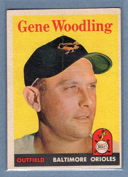 1958 Topps #398 Gene Woodling (e) VG  GO501