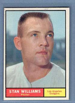1961 Topps #190 Stan Williams EX   GO269