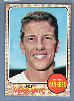 1968 Topps #29 Joe Verbanic NM   GO70