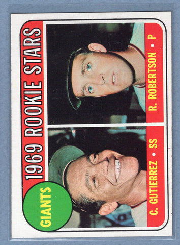 1969 Topps #16 Giants Rookies (b) EX-MT  GOYY3