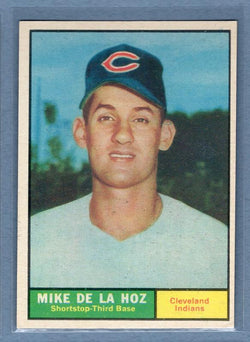 1961 Topps #191 Mike de la Hoz EX   GO269