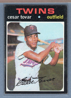 1971 Topps #165 Cesar Tovar (st)(a) VG  GO950