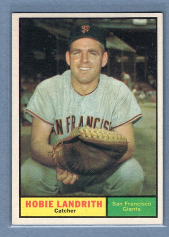 1961 Topps #114 Hobie Landrith VG-EX     GO100