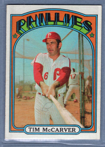 1972 Topps #139 Tim McCarver (a) EX-MT  GO544