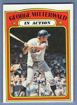1972 Topps #302 George Mitterwald IA Ex-Nm
