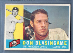 1960 Topps #397 Don Blasingame EX-MT  Set Break C