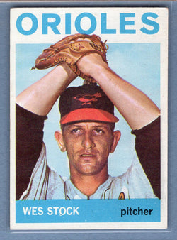 1964 Topps #382 Wes Stock EX    GO67
