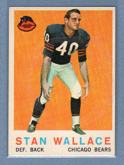 1959 Topps #159 Stan Wallace (b) (st) VG  GO801