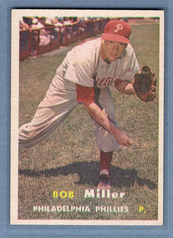1957 Topps #46 Bob Miller EX   GO100