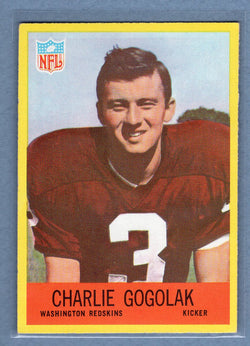 1967 Philadelphia #182 Charlie Gogolak  EX-MTGO71
