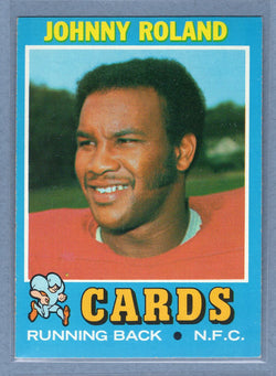 1971 Topps #123 Johnny Roland (c) EX-MT  GO600