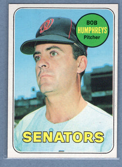 1969 Topps #84 Bob Humphreys EX-MT  GO572