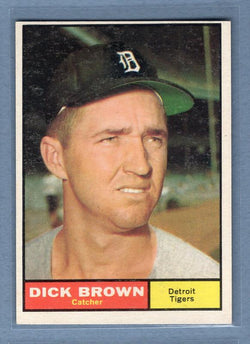 1961 Topps #192 Dick Brown EX   GO269