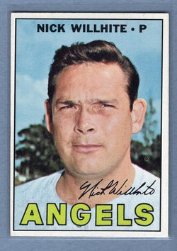 1967 Topps #249 Nick Willhite EX  GO225