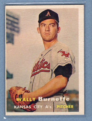 1957 Topps #13 Wally Burnette (b) EX  GO121