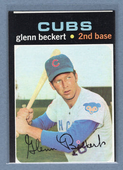1971 Topps #390 Glenn Beckert   EX  GO550