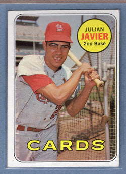 1969 Topps #497 Julian Javier(c) EX  GO850