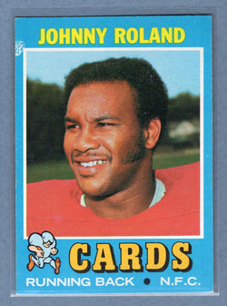 1971 Topps #123 Johnny Roland (d) EX  GO600