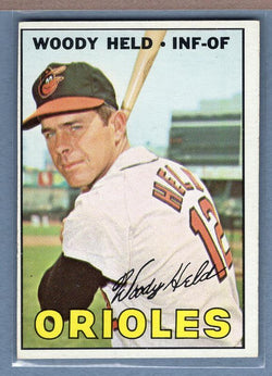 1967 Topps #251 Woody Held EX  GO225