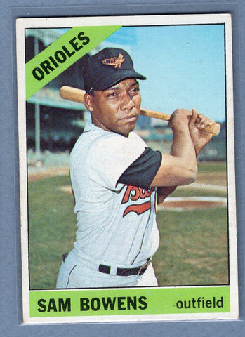 1966 Topps #412 Sam Bowens (a) EX  GO301