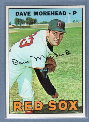 1967 Topps #297 Dave Morehead EX-MT   GO123