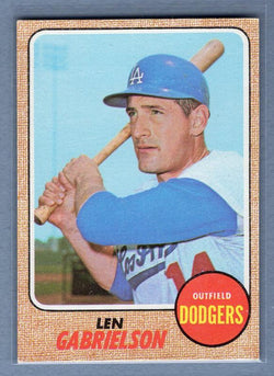 1968 Topps #357 Len Gabrielson EX-MT  GO588
