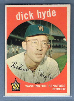 1959 Topps #498 Dick Hyde EX-MT  GO200