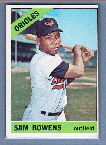 1966 Topps #412 Sam Bowens (b) EX  GO301