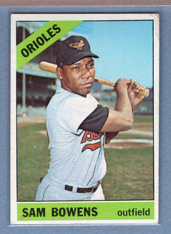 1966 Topps #412 Sam Bowens (c) EX  GO301