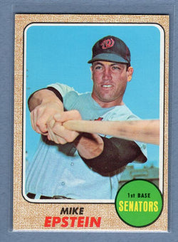 1968 Topps #358 Mike Epstein EX-MT  GO588