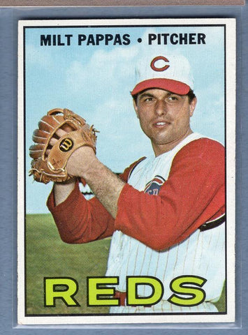 1967 Topps #254 Milt Pappas EX  GO225