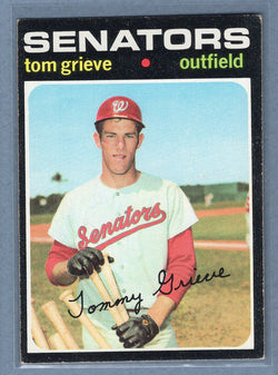 1971 Topps #167 Tom Grieve  EX  GO950