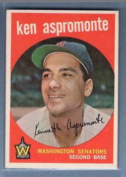 1959 Topps #424 Ken Aspromonte EX-MT  GO176