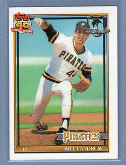 1991 Topps Desert Shield #595 Bill Landrum  NM  GO500