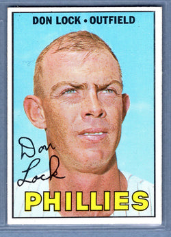 1967 Topps #376 Don Lock EX-MT  GO510