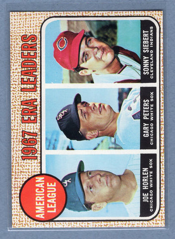 1968 Topps #8 A.L. ERA Leaders EX-MT  GO545