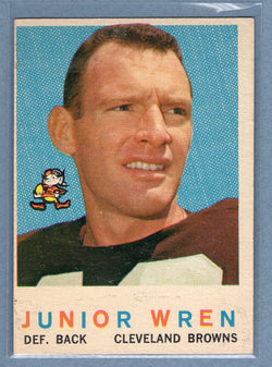 1959 Topps #169 Junior Wren (b) (st) VG  GO801