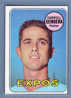 1969 Topps #351 Carroll Sembera (a) EX-MT  GOWAYY