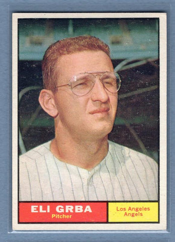 1961 Topps #121 Eli Grba VG-EX     GO100