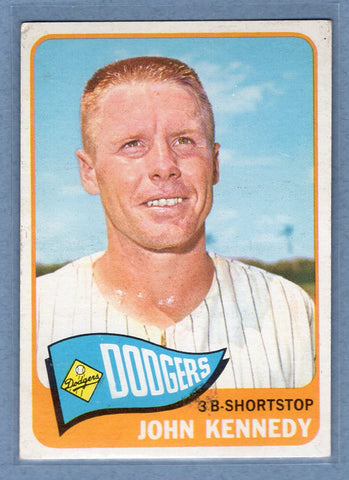 1965 Topps #119 John Kennedy (st) VG  GO52