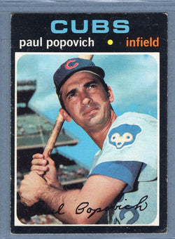 1971 Topps #726 Paul Popovich  EX  GO747